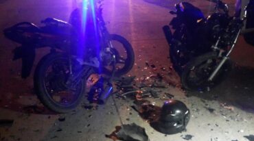 Todas las víctimas fatales viajaban en moto. Gentileza.