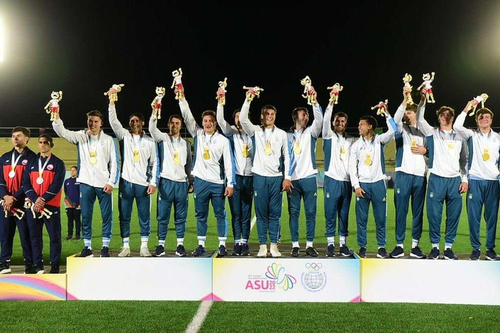 Los deportistas santafesinos aportaron a los logros de la delegación argentina en los Juegos de Asunción. Gentileza.