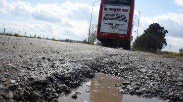 Es realmente preocupante el estado de la ruta nacional 11