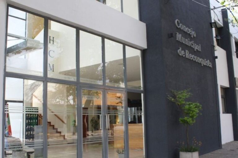 Sede del Concejo Municipal de Reconquista. Norte24.