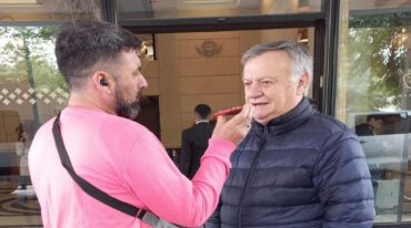 José Gómez acompañó a Patronato en esta final histórica.
