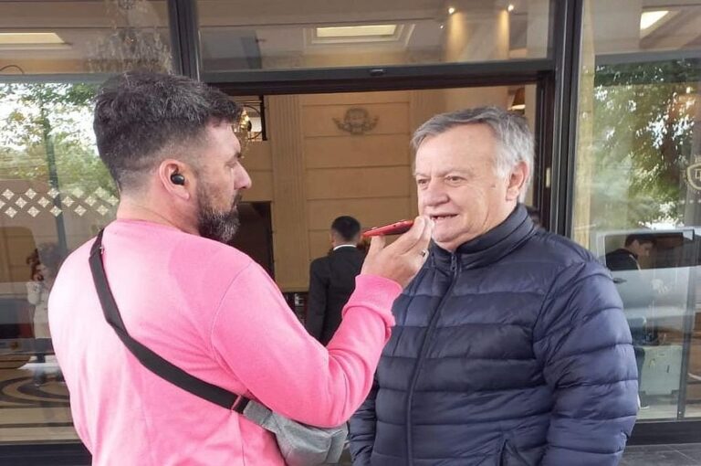 José Gómez acompañó a Patronato en esta final histórica.