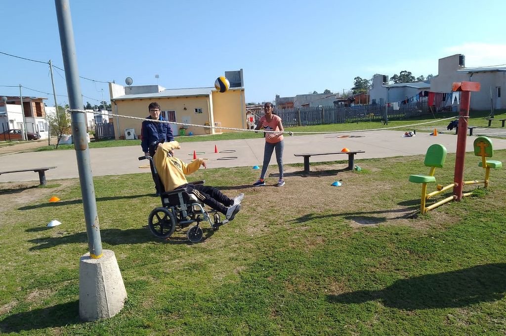 El deporte adaptado ocupa un rol importante en el desarrollo de la actividad en la localidad.