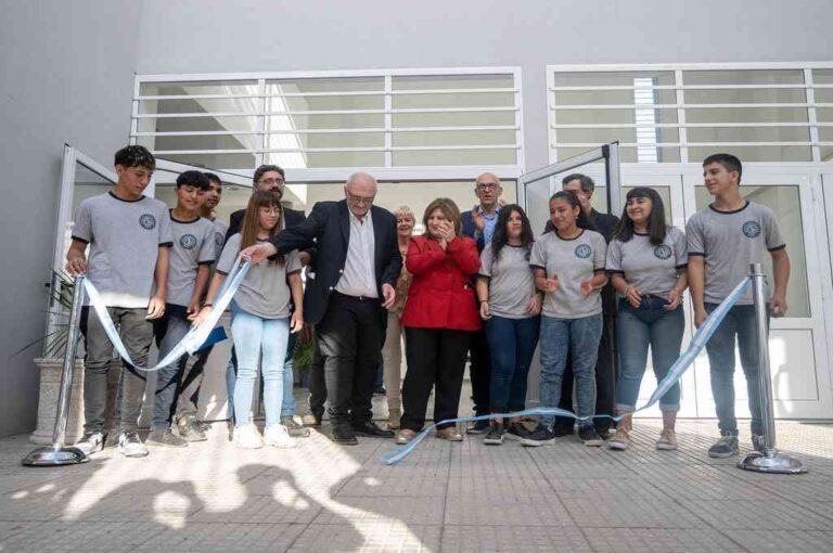 La ministra Cantero encabezó la inauguración. Gobierno de Santa Fe