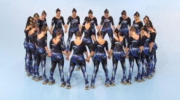 Las chicas del equipo de patín Millenium nuevamente campeonas del mundo. Gentileza.