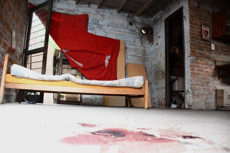 El asesinato se produjo en la zona de Lamadrid y Pte. Roca. Marcelo Manera.
