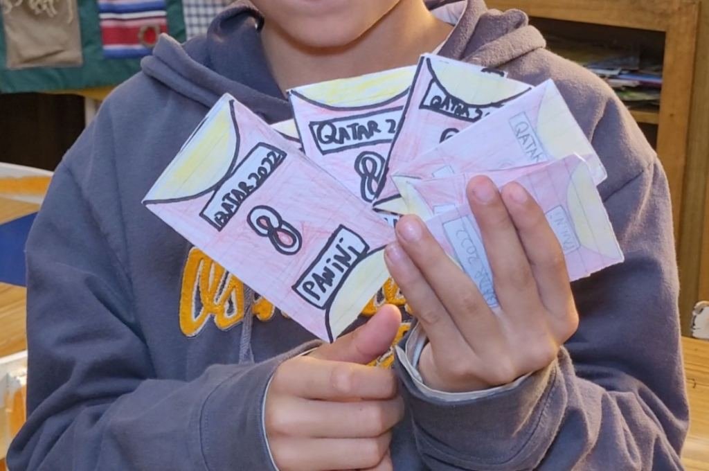 Camilo es alumno de 5º grado de la Escuela Carlos Casado N°488 de Casilda. Gentileza.