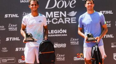 Bagnis cayó en la final ante el peruano Juan Pablo Varillas. Twitter.