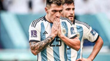 El gualeyo Lisandro Martínez intervino en una caída histórica