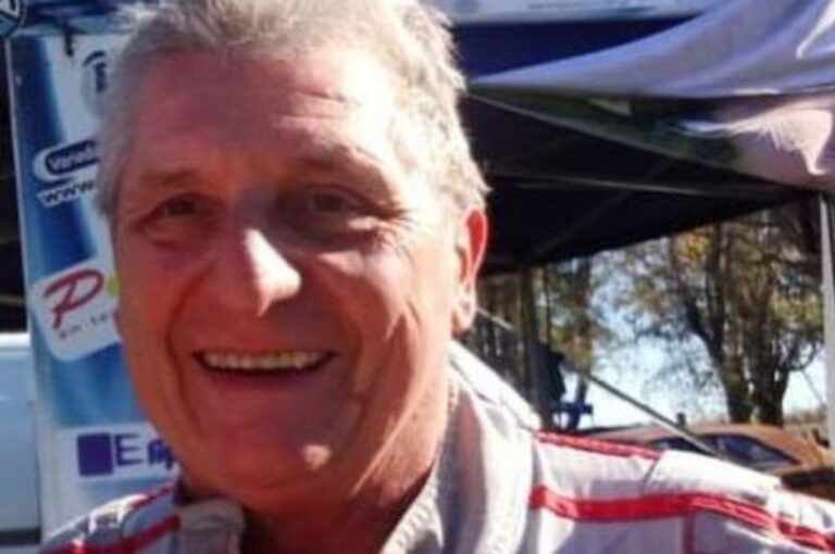 Parte de los restos del desaparecido piloto de rally descansará en el cementerio de María Susana. Gentileza.