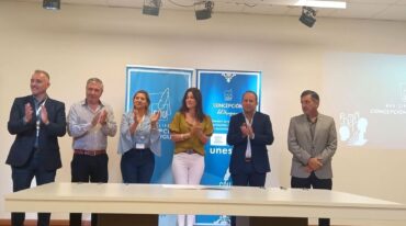 La intendenta de Villaguay y el intendente de Concepción del Uruguay