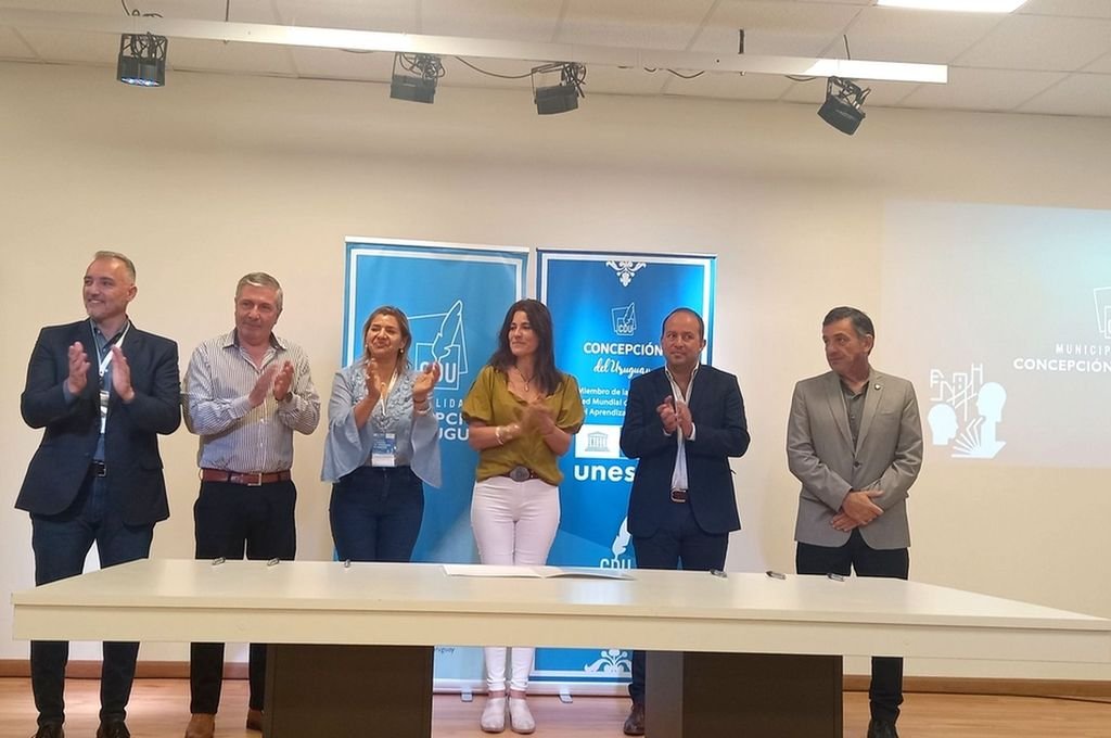 La intendenta de Villaguay y el intendente de Concepción del Uruguay