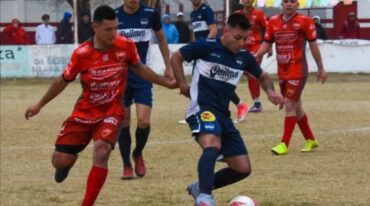 Partido entre Ferrocarril del Estado y Argentino Quilmes (ambos de Rafaela). Gentileza: prensa Ferro.