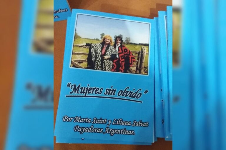 La portada del libro de las payadoras entrerrianas.