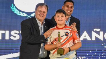 El ganador de la noche.
