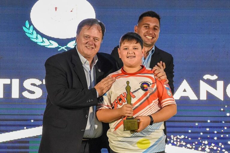 El ganador de la noche.