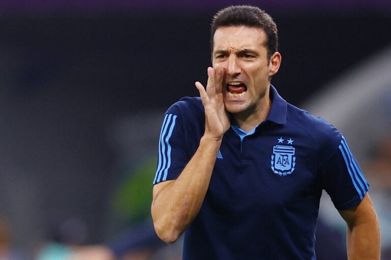Con intensidad. Así está viviendo este mundial Lionel Scaloni