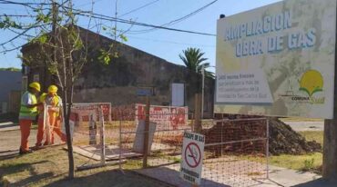 Se trata de más de 2000 metros lineales de cañería que benefician a 120 nuevos vecinos. Gentileza