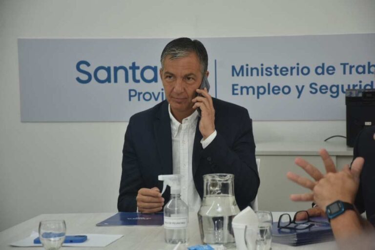 La paritaria docente se realizó en la sede del Ministerio de Trabajo. Flavio Raina.