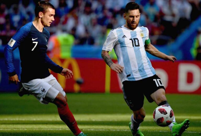 Azules y albicelestes se midieron en Rusia 2018 con victoria 4-3 para los europeos. Archivo/Xinhua.