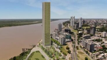 Proyectan que la torre contenga en sus primeras plantas oficinas corporativas y en los 40 pisos restantes habrá viviendas de distintos tamaños. Gentileza