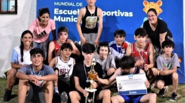La categoría de adolescentes se quedó con el campeonato.