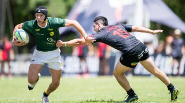 El Club Los Tilos de La Plata prevaleció en el Seven convencional y celebró a lo grande en el cierre de temporada Gerónimo Uranga