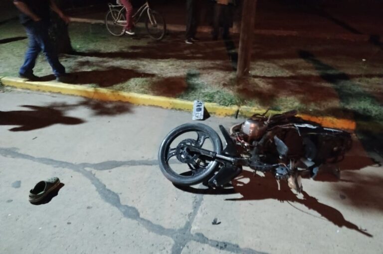 El joven sufrió lesiones graves consistentes en fractura tripartita de fémur derecho y le amputaron dos dedos del pie derecho. Gentileza