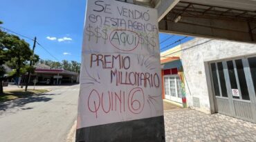 Desde la Agencia se comunicó que allí se vendió el boleto ganador. Mirador