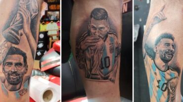 El rostro del 10 argentino
