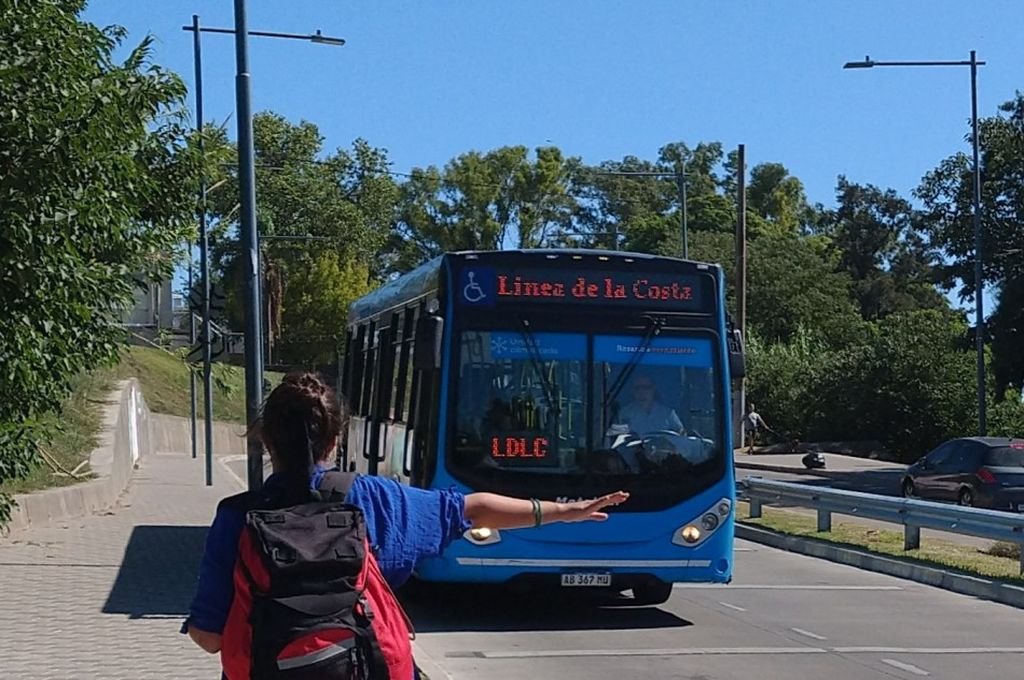 El mismo también transita el centro por los corredores rápidos