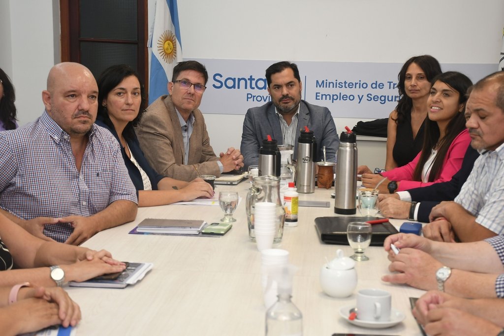 José Goity habló luego de la paritaria y contó los temas que se trataron. Guillermo Di Salvatore