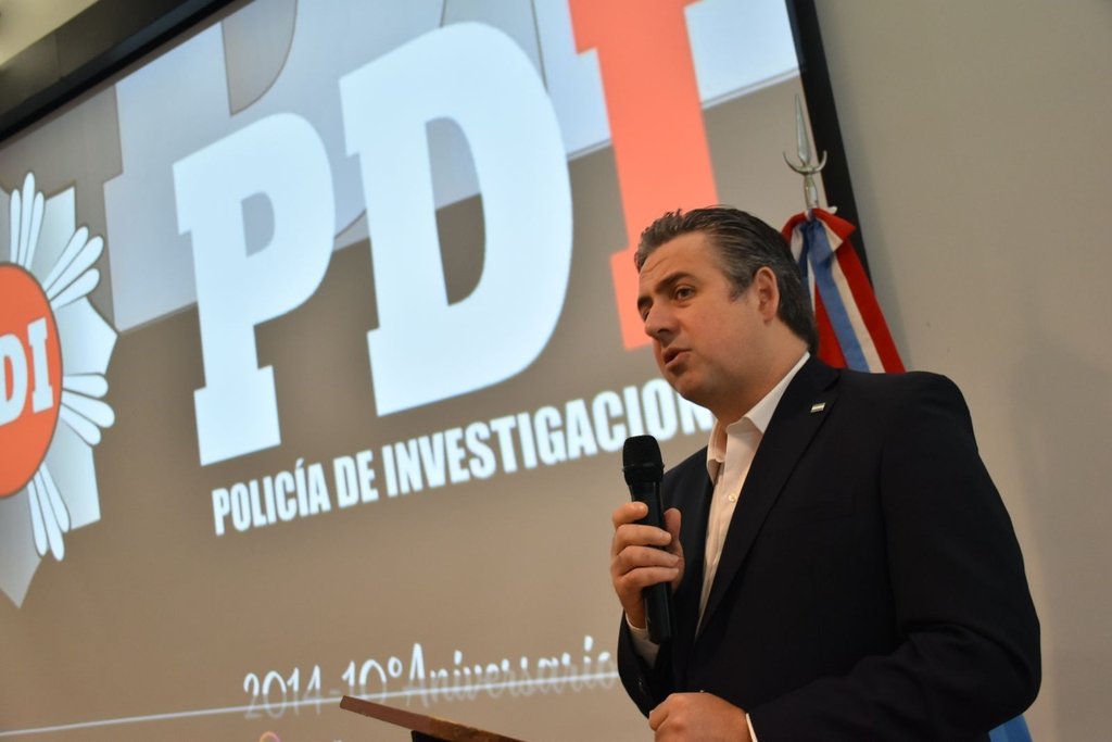 El ministro de Seguridad provincial