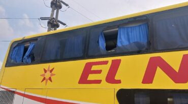 Parte de las agresiones que sufrió el plantel de la BH rafaelina. gentileza