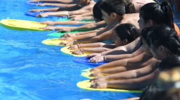 De las actividades forman parte niños de 4 a 12 años