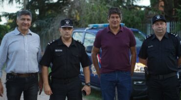 El intendente Santacroce reitera su compromiso inquebrantable con la seguridad de Funes