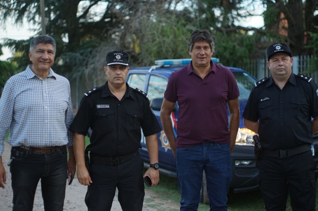 El intendente Santacroce reitera su compromiso inquebrantable con la seguridad de Funes