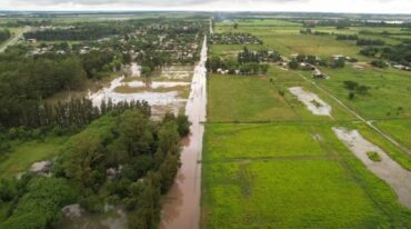 La zona rural de Avellaneda Oeste es una de las más afectadas. Aquí