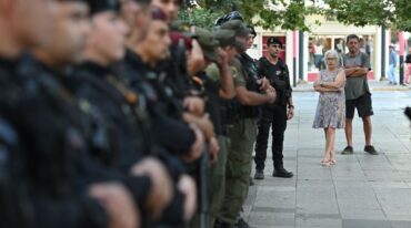 'Vinieron 9 patrulleros de distintas dependencias y direcciones de la Policía de la provincia