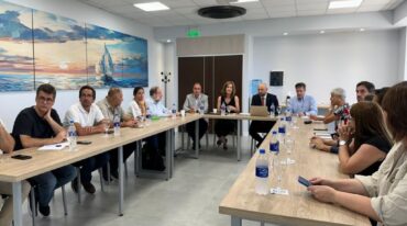 Del acto también participaron el presidente de la comuna de Alvear