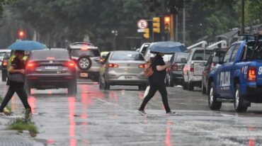En la primera hora de la tormenta