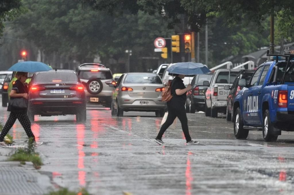 En la primera hora de la tormenta