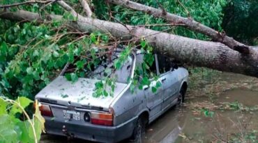 El temporal en Tala. Gentileza AlFrenteC5