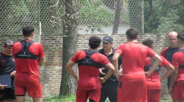 Walter Perazzo habló tras el primer amistoso de Patronato.  Gabriel Obelar