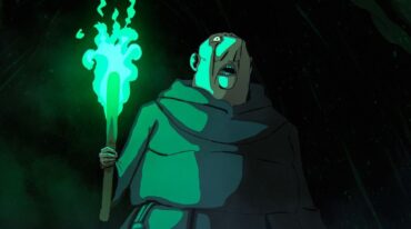 La animación entiende a la perfección cada uno de los momentos del relato encontrando su mejor versión al momento de representar el viaje psíquico del cura con la irrupción de formas y sonidos experimentales.