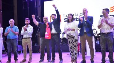 El gobernador Maximiliano Pullaro estuvo en la Fiesta. Mirador