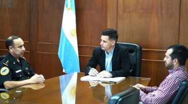 El encuentro se realizó en el marco del trabajo que viene desarrollando la gestión del intendente Leonardo Viotti en uno de sus principales ejes: la seguridad. Gentileza