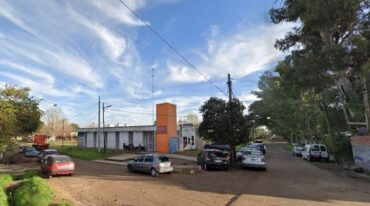 A pocos centímetros del lugar donde quedó el cuerpo
