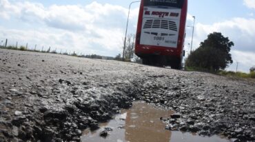 De todo ese trayecto de más de 460 kilómetros sin dudas el más deteriorado es el existente entre Vera y Reconquista. Gentileza
