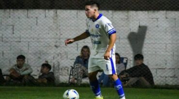 Juan Paniagua disputará la Liga de Coronel Suárez. Prensa Racing Carhue
